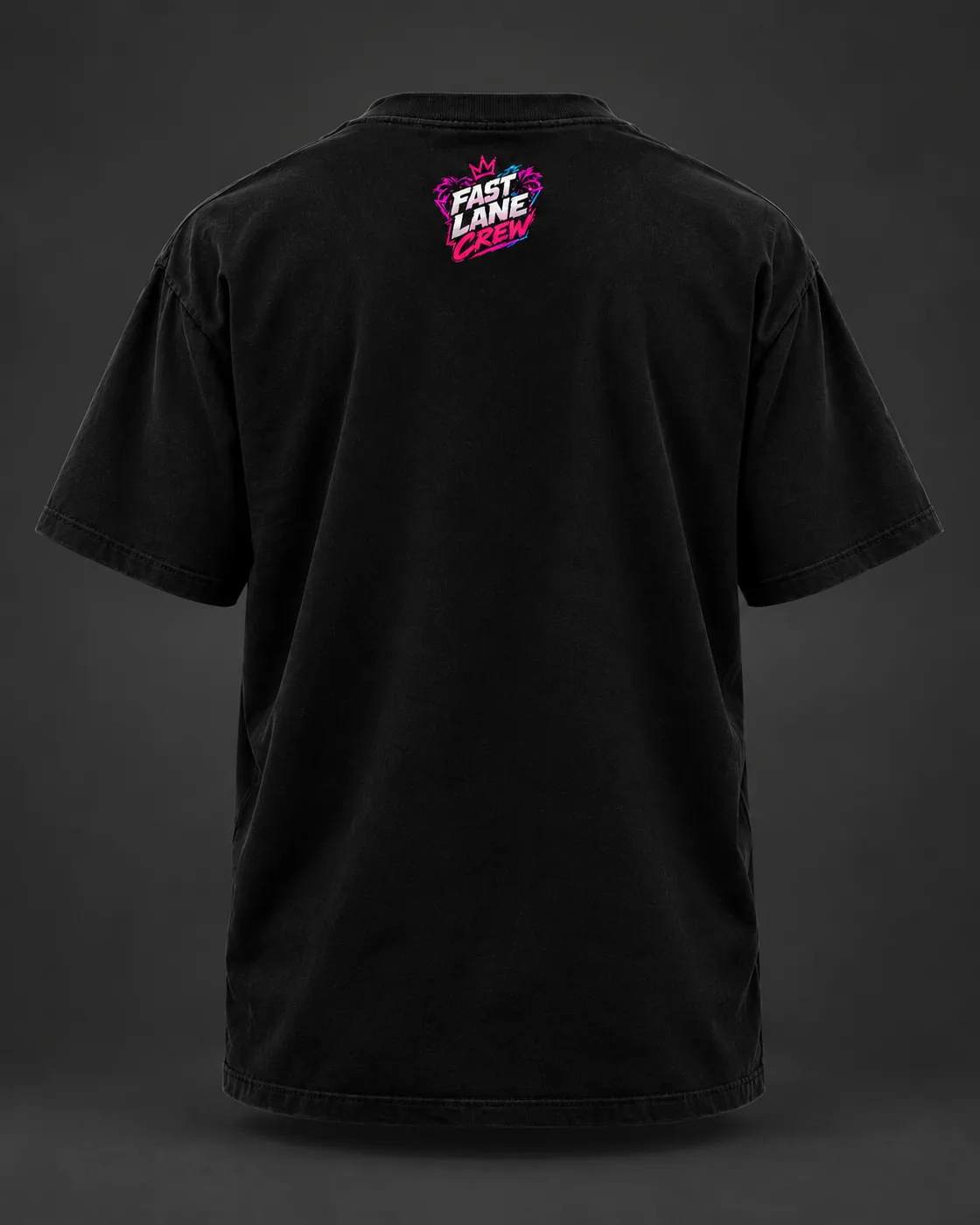 Camiseta Leonida Preta — costas
